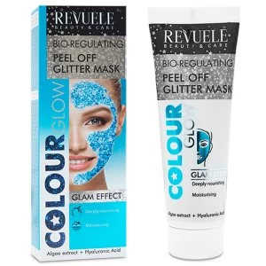 Image of Revuele Glitter Mask - Blue