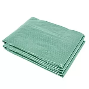 Image of Outsunny Greenhouse Cover Green 845-382V01