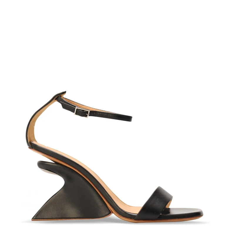 Image of Off White Kids Jug W Heeled Sandals Black female 4.5 (37.5)