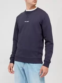 Image of Les Deux Lens Logo Sweatshirt - Navy