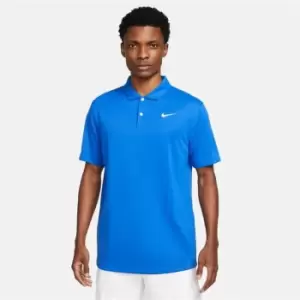 Image of Nike Dri-FIT Mens Tennis Polo - Blue