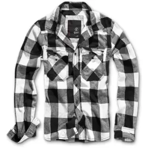 Image of Brandit Check Shirt, black-white, Size S, black-white, Size S