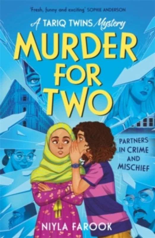 Image of Murder for Two (A Tariq Twins Mystery) : first in a funny cosy crime series for kids Paperback / softback