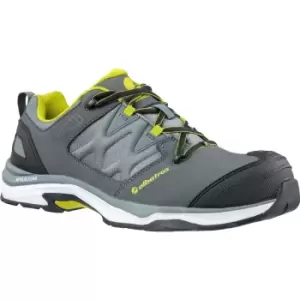 Image of Mens Leather Ultratrail Low Lace Up Safety Shoe (6.5 UK) (Grey/Combined)