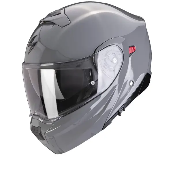 Image of Scorpion Exo-930 Evo Solid Grey Cement Modular Helmet Size XS