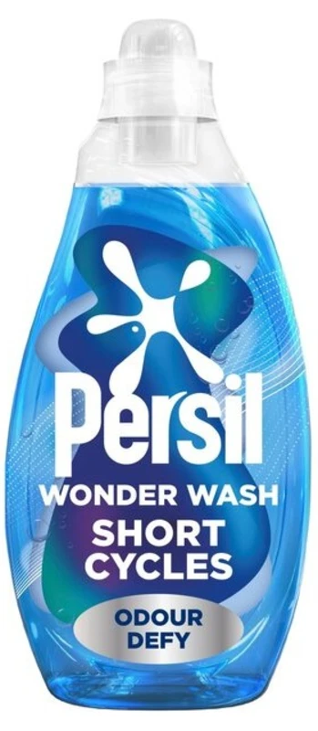 Image of Persil Wonder Wash Odour Defy Laundry Washing Liquid Detergent 1485ml