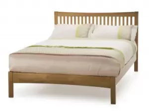 Image of Serene Mya 6ft Super King Size Honey Oak Wooden Bed Frame