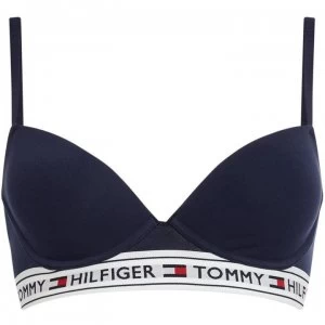 Image of Tommy Bodywear Nostalgia modern t shirt bra - Navy