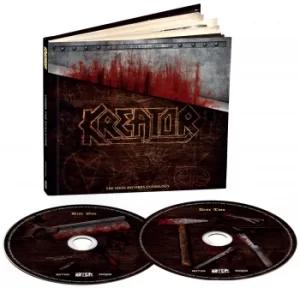 Image of Kreator Under the guillotine CD multicolor