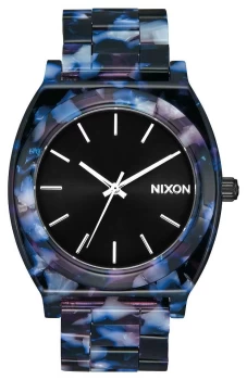Image of Nixon Time Teller Acetate Black / Multi Black Dial A327- Watch