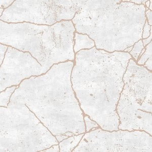 Image of Graham & Brown Superfresco Kintsugi Wallpaper - Rose Gold