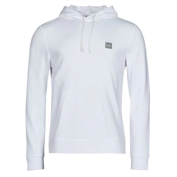 Image of Hugo Boss Wetalk Pullover Hoodie White 100 Men