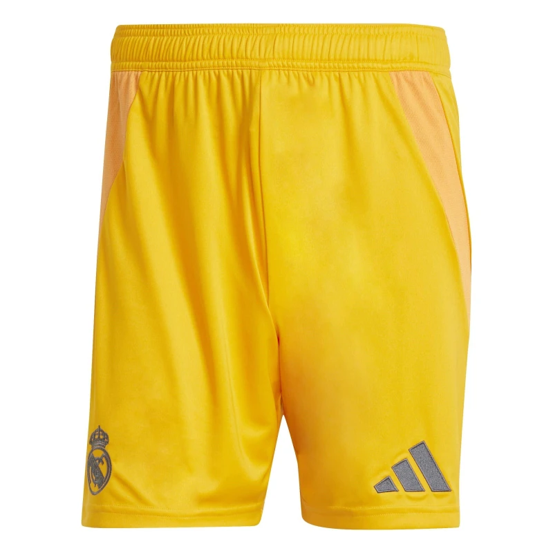 Image of adidas Real Madrid Away Shorts 2024 2025 Adults - Orange Orange S