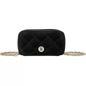 Image of Tommy Hilfiger Honey Quilted Bag - Black