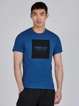 Image of Barbour International Block Logo T-Shirt
