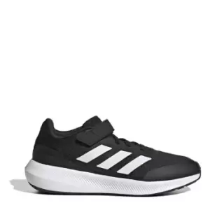 Image of adidas Run Falcon 3 Childrens Boys Running Shoes - Black