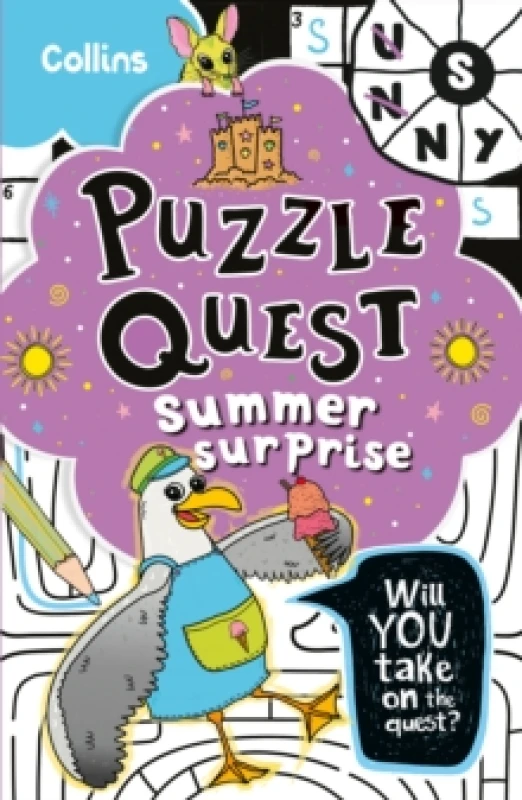 Image of Puzzle Quest Summer Surprise : Mystery Puzzles for Kids Paperback / softback
