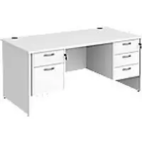 Image of Dams International Desk MP16P23WH 1,600 x 800 x 725 mm
