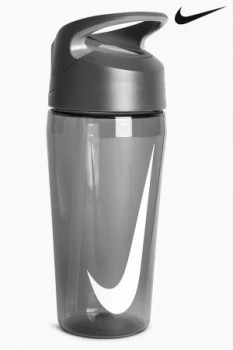 Image of Mens Nike Black Hypercharge 16oz Straw Water Bottle Black