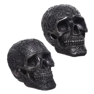 Image of Gothic Celtic Skull Ornament (1 Random Supplied)