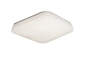 Image of Flush Ceiling, Flush Wall 18W Medium LED 3000K, 1800lm, White Acrylic
