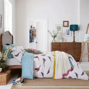 Image of Joules Patterdale Pheasants Cotton Cover Set - Multi
