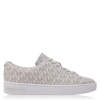 Image of Michael Kors Keaton Heart Trainers - Vanilla 150