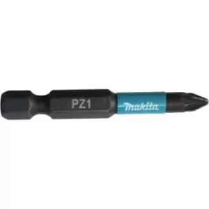 Image of Makita Impact Rated 50mm Black Bit PZ1 (2 Pk)