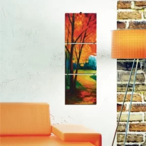Image of G7 Multicolor Decorative MDF Painting (3 Pieces)