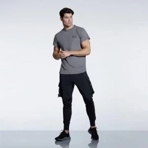 Image of Everlast Everlast Embroidered T Shirt Mens - Grey