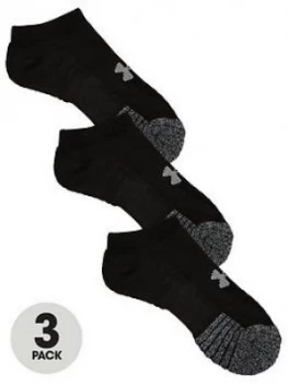 Image of Urban Armor Gear Heatgear; No Show Socks - Black
