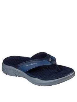 Image of Skechers Equalizer 4.0 Flip Flops - Navy