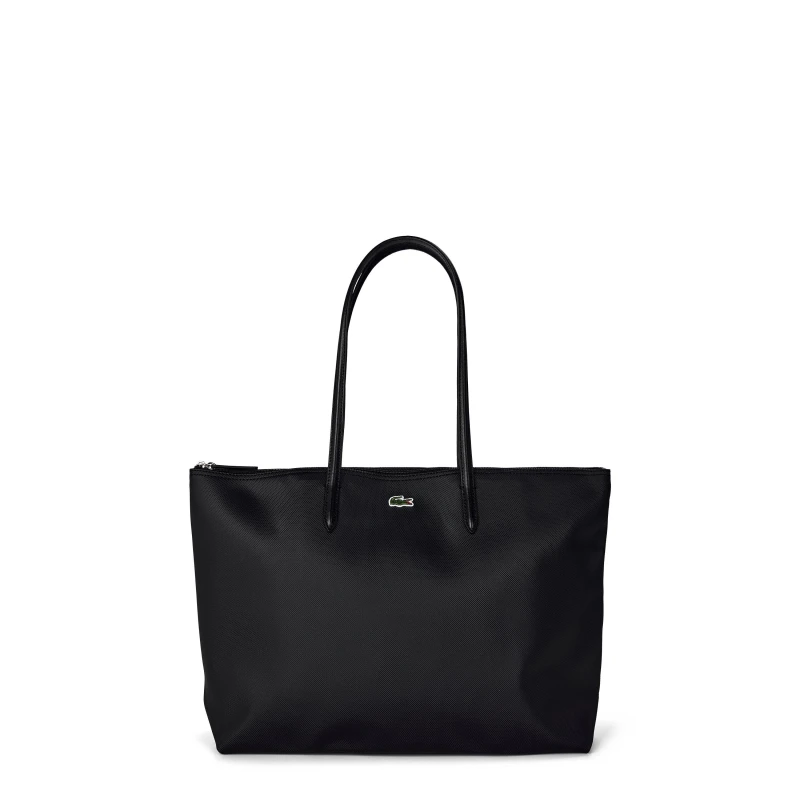Image of Lacoste Womens Large Tote Bag Black female One Size