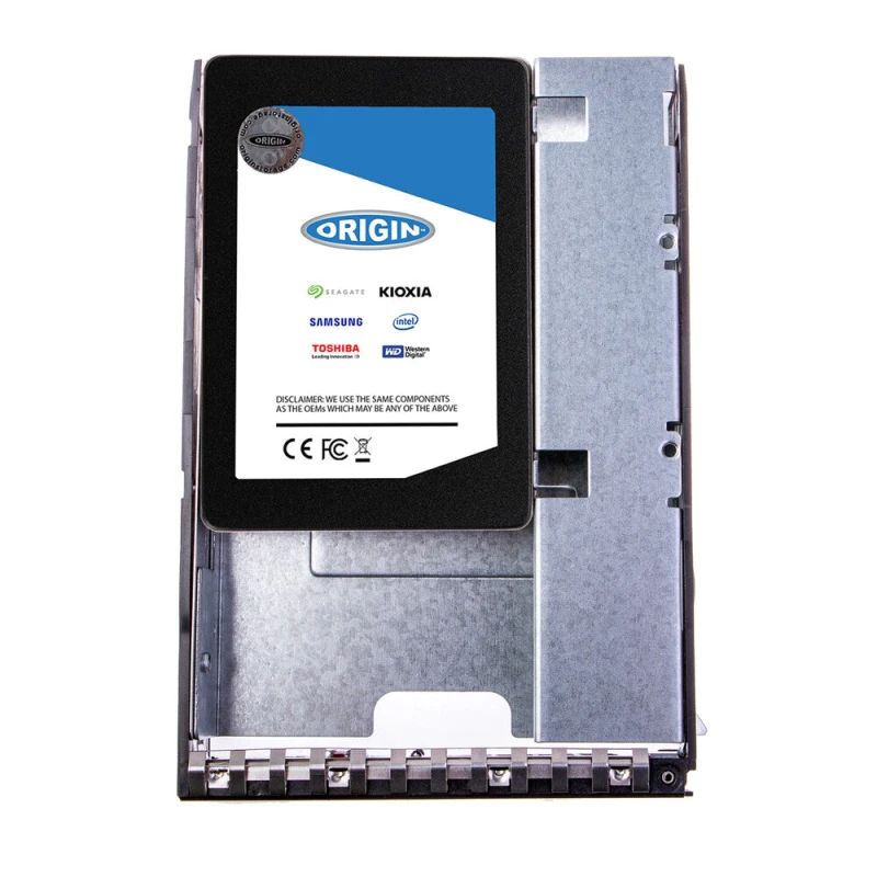 Image of Origin Storage Origin Storage SSD 3.84TB 3.5" SATA RI 1DWPD in Hot Swap Caddy CPQ-3840EMLCRI-S11