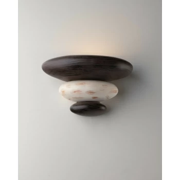 Image of Fan Europe Lighting - Fan Europe STONE Wall Light Brown 24x15x12cm