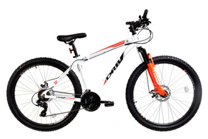 Image of Dallingridge Viscount Mens Mountain Bike, 27.5" Wheel, 17" Frame - White/red