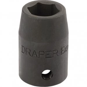 Image of Draper Expert 1/2" Drive Hi Torq Hexagon Impact Socket Metric 1/2" 14mm