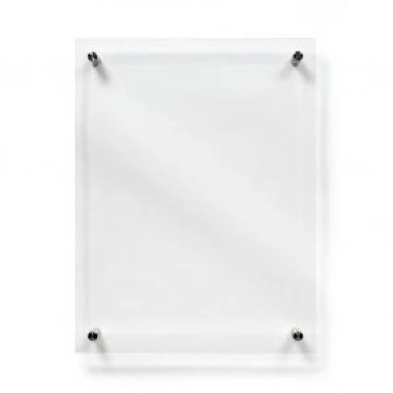 Image of Deflecto Deflecto A3 Wall Mounted Acrylic Poster Holder Literature Display Sign Holder Crystal Clear - AA3PH1 AA3PH1
