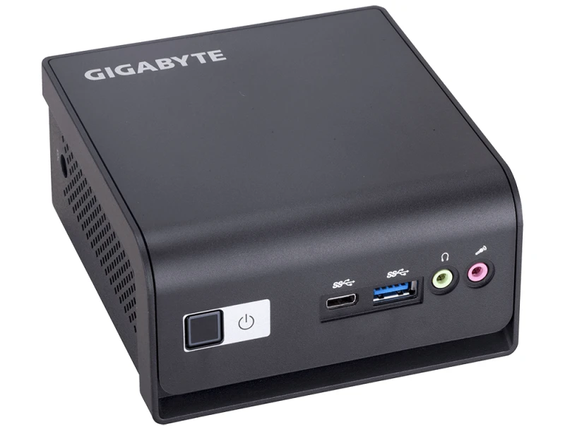 Image of Gigabyte GB-BLPD-5005R PC/workstation barebone Black BGA 1090 J5005 1.