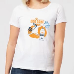 Image of Looney Tunes ACME Dog Gone Womens T-Shirt - White - XL