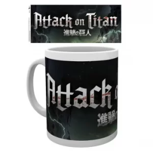 Image of Attack On Titan Season 2 Logo Mug