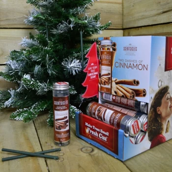 Image of 6 Scentsicles Scented Hanging Ornaments Sticks - Two Dashes of Cinnamon