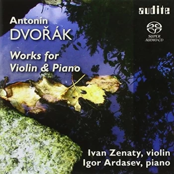 Image of Ivan Zenaty (violin) - Works for Violin and Piano (Ardasev, Zenaty) CD