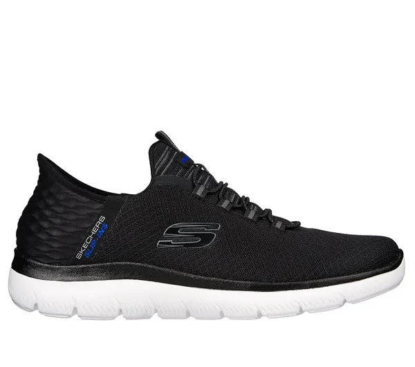 Image of Skechers Slip Ins Summits High Range Trainers Black 7 UK