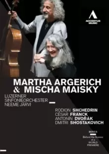 Image of Martha Algerich/Mischa Maisky: Lucerne Symphony Orchestra (Jarvi)