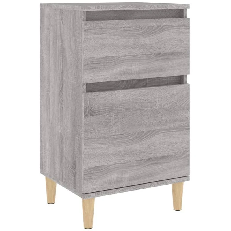 Image of VIDAXL Bedside Cabinet Grey Sonoma 40x35x70cm Vidaxl 8720845737948