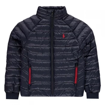 Image of Ralph Lauren Boys Classic Packable Padded Jacket - Navy