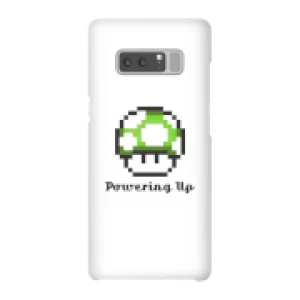 Image of Nintendo Super Mario Powering Up Phone Case - Samsung Note 8 - Snap Case - Matte