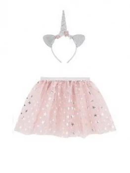 Image of Accessorize Girls 2 Piece Unicorn Dress Up Set - Multi