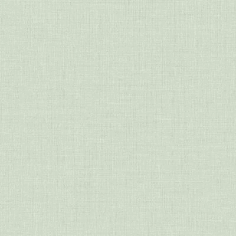 Image of Grandeco Linen Textured Plain Wallpaper, Sage Green